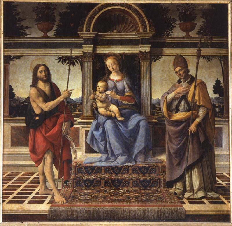 Andrea del Verrocchio Madonna di Piazza Sweden oil painting art